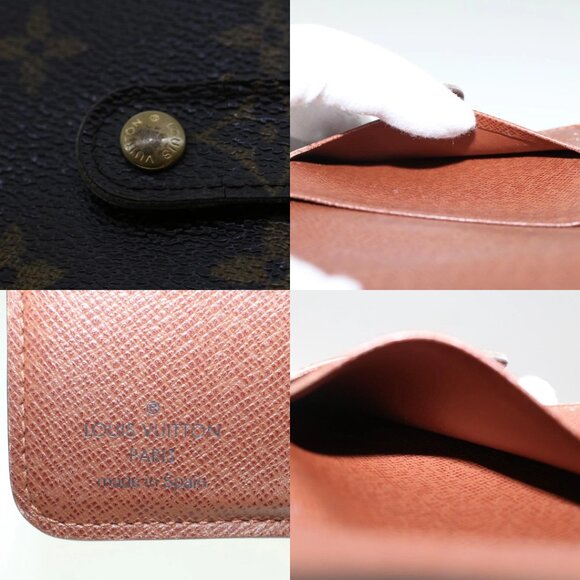 LOUIS VUITTON Monogram Compact Zip Wallet M61667 LV Auth 48893 - Picture 13 of 14